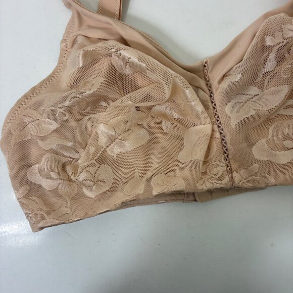 Wacoal Awareness No Underwire Bra Sand Beige Size 34D - Picture 2 of 7
